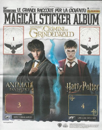 Animali Fantastici 2 I crimini di Grindelwald Magical Sticker Album