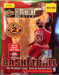 Collectors Choice NBA 1997 1998